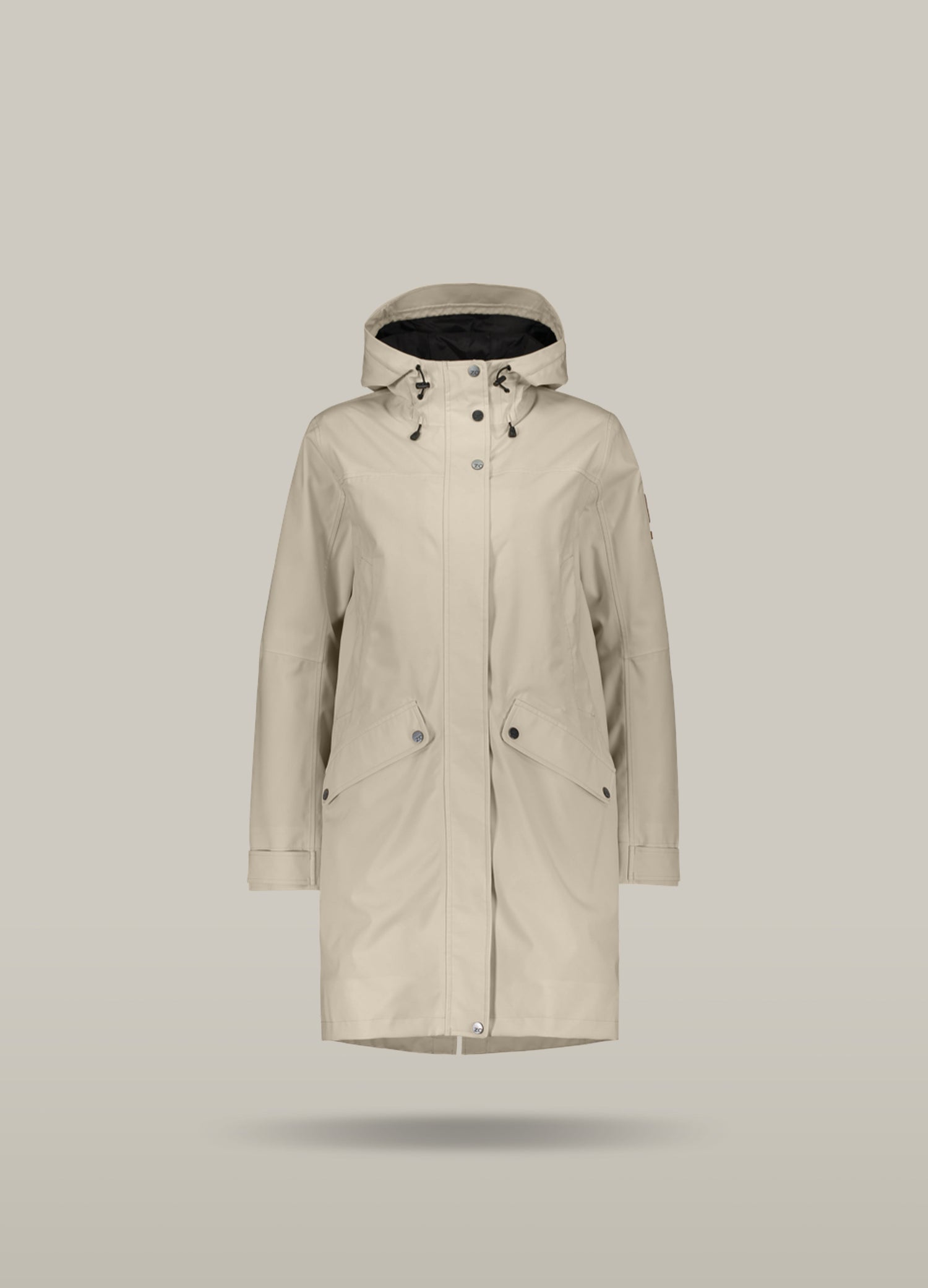 Ivory raincoat sale